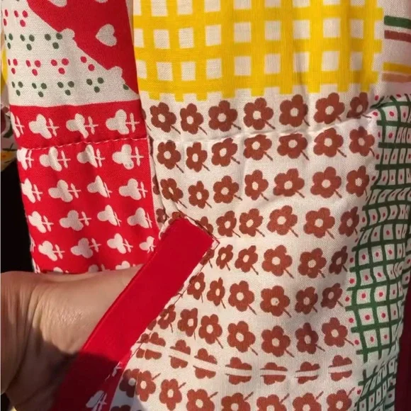 Colorful Patchwork Sleeping Bag jacket - Picture 4 of 7